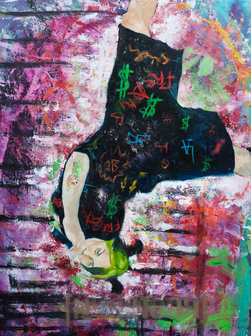 "Billie"Original 36x48 - by James Freeborne Welch - Billie Eilish Original & Limited Edition Prints