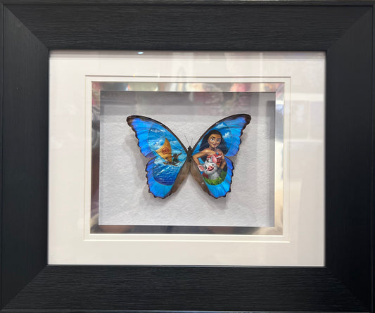 "Moana" - Original Artwork on Butterflies by Cristiam Ramos