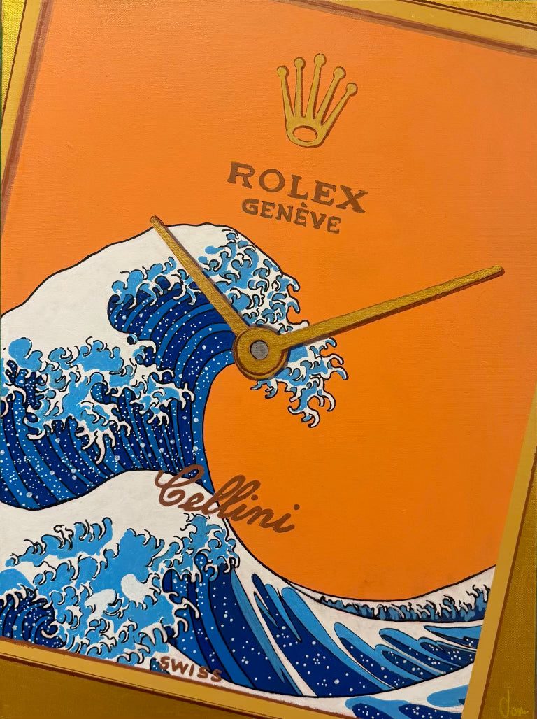 ORGINAL "Celinni" ROLEX 18x24 by Jason Daniels
