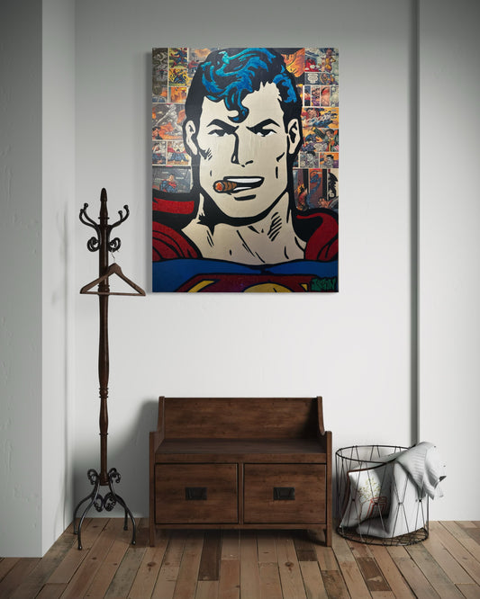 Superman Limited edition only 30 x40