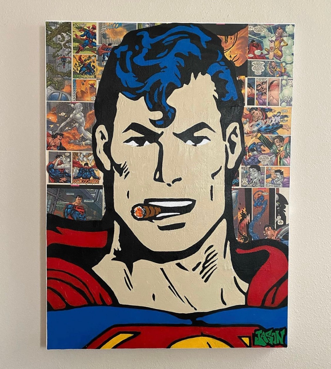 Superman Limited edition only 30 x40