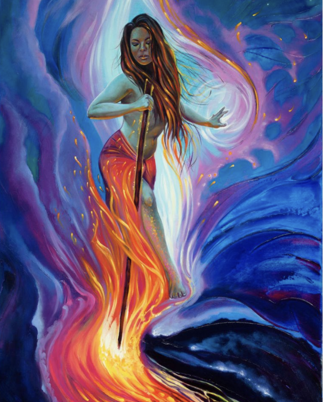 "The Fire Within" - Christina DeHoff 2025