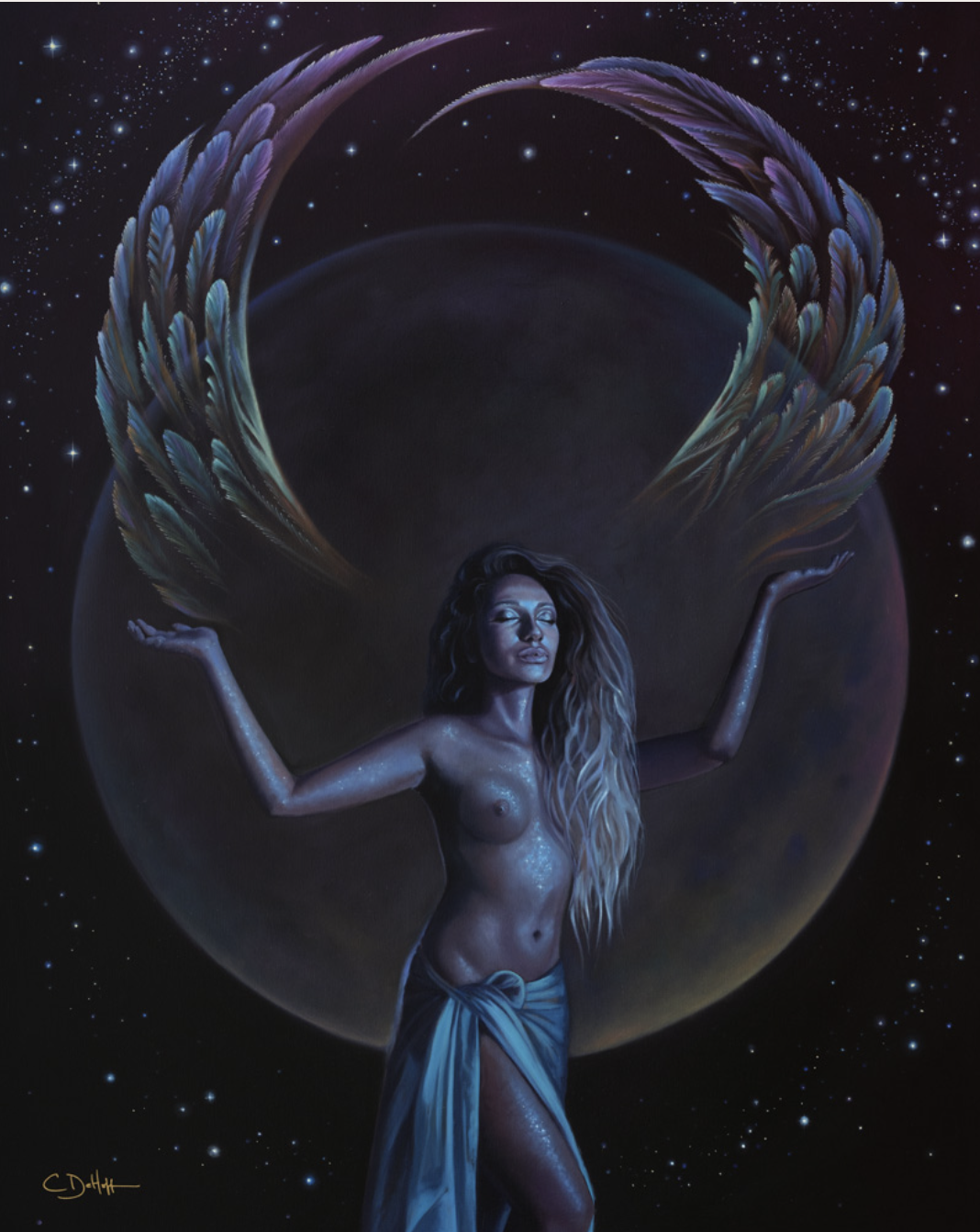 "Dark Moon Dreamer" - Christina DeHoff 2025