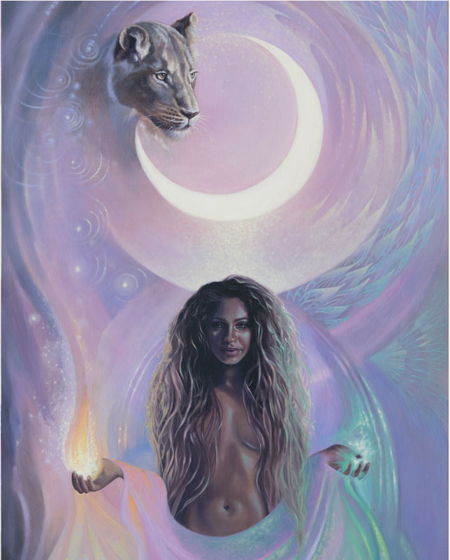 "Lioness Aura" - Christina DeHoff 2025