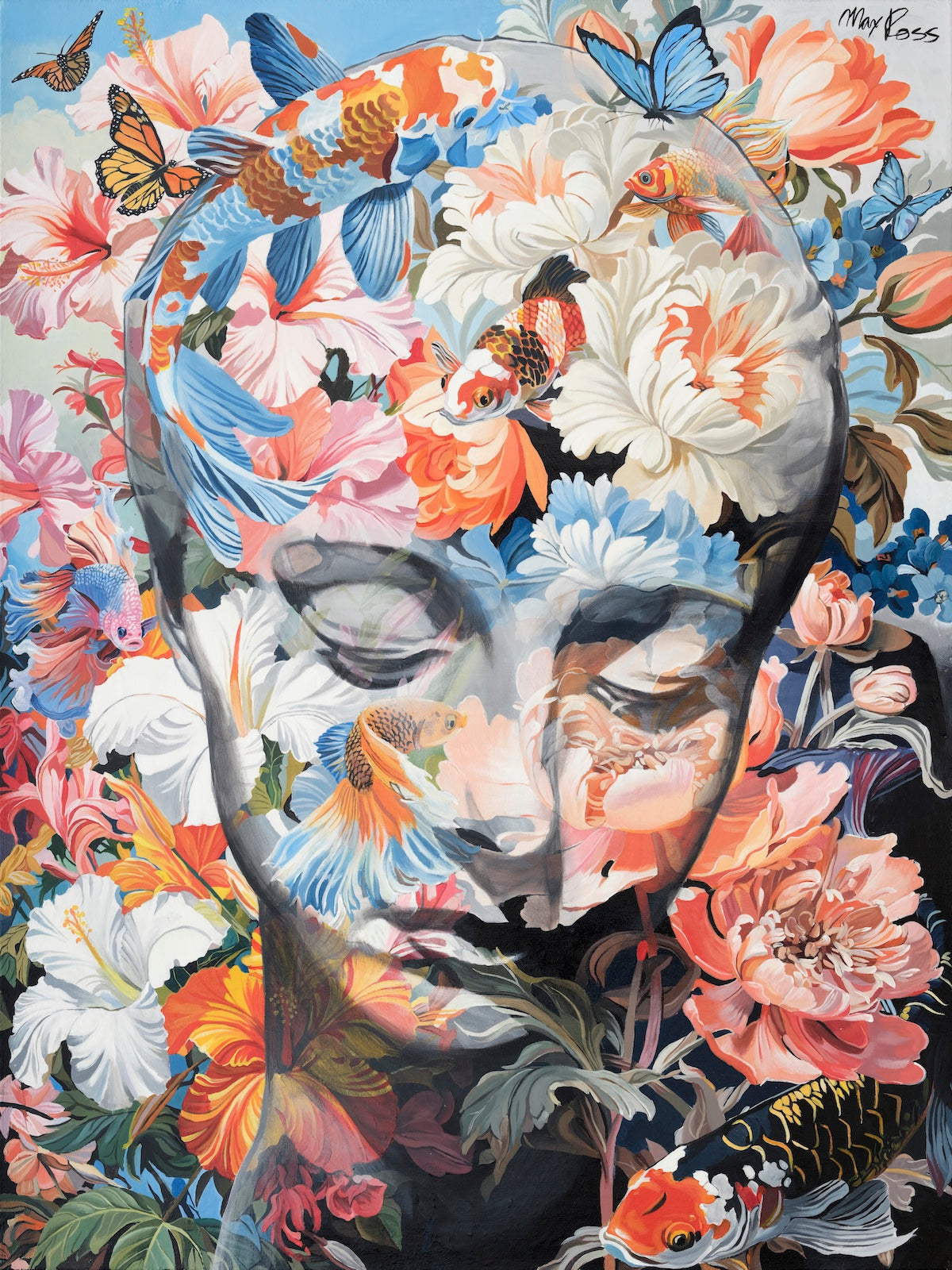 "Blooming Consciousness" by Max Ross - Maui Artist