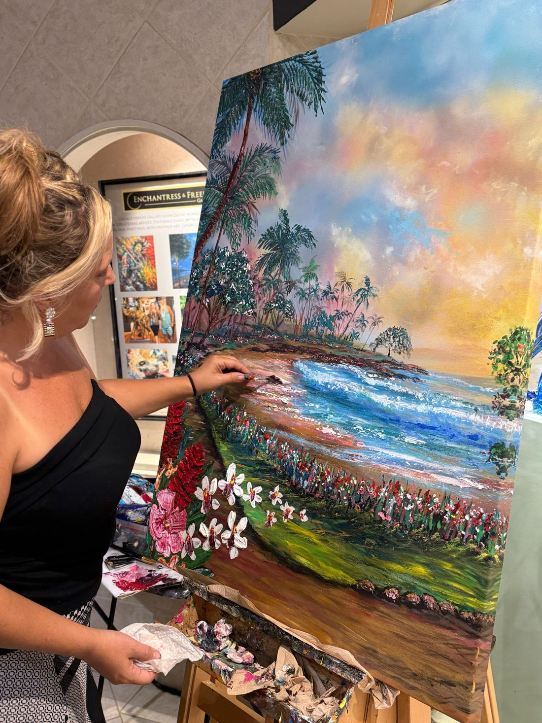 Live Art, Island Nights: Beck Paschoal at Enchantress & Freeborne Gallery