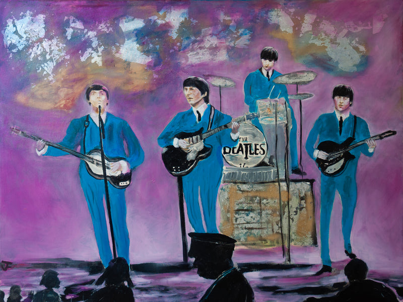 "Beatles"  Limited Edition Giclee-  by James Freeborne Welch