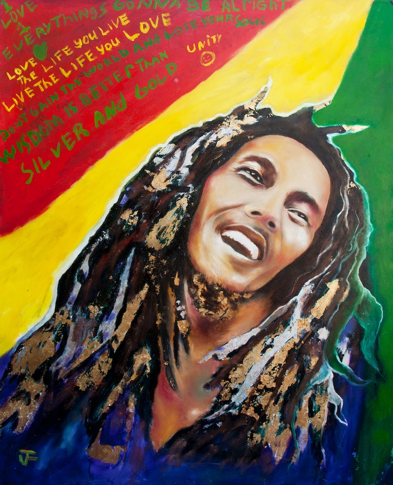 "Marley"  Limited Edition Giclee- Bob Marley by James Freeborne Welch