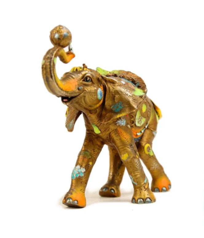 Nano Lopez "Bobby Small" Bronze Elephant Sculpture