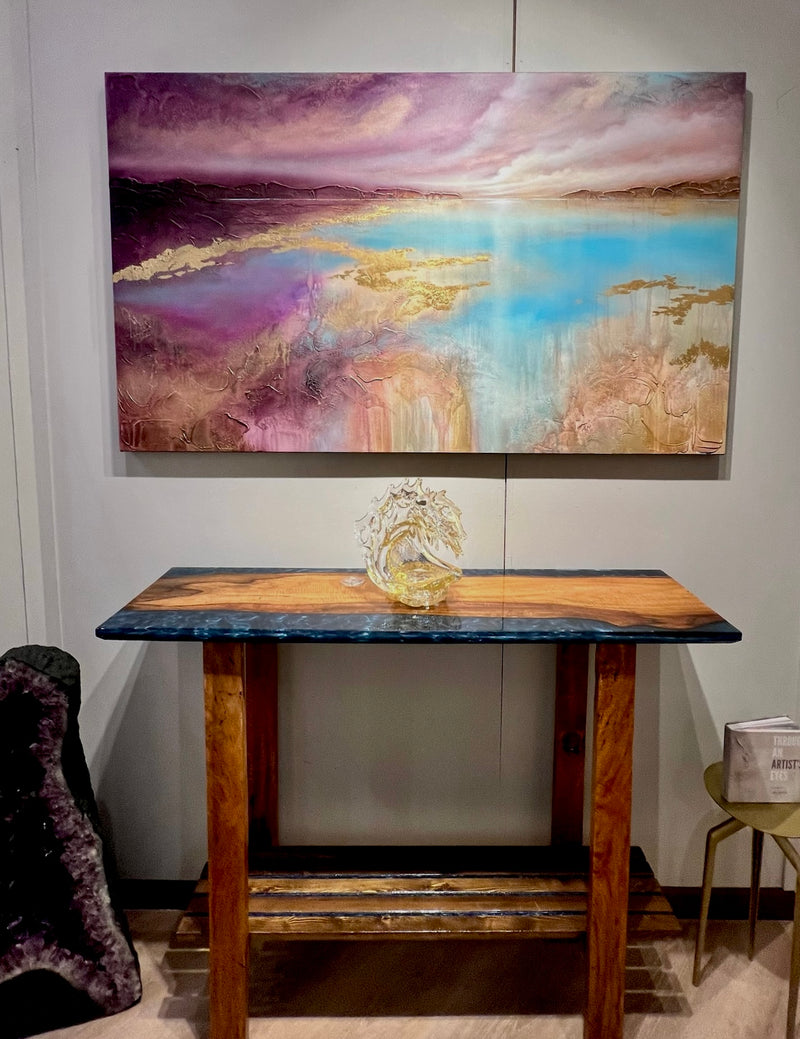 "Lavender Haze" Original 36x60  by Linzy Arnott exclusively for Enchantress and Freeborne