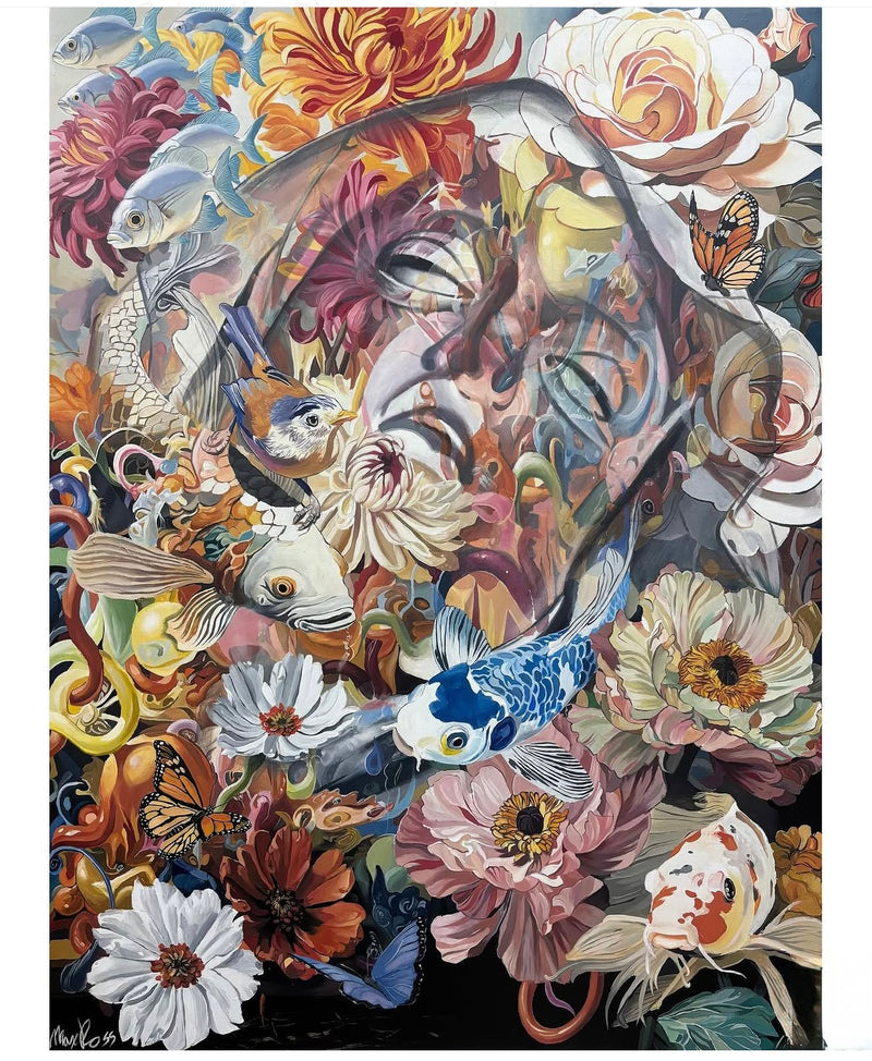 "Chaotic Satisfaction" by Max Ross - Maui Artist
