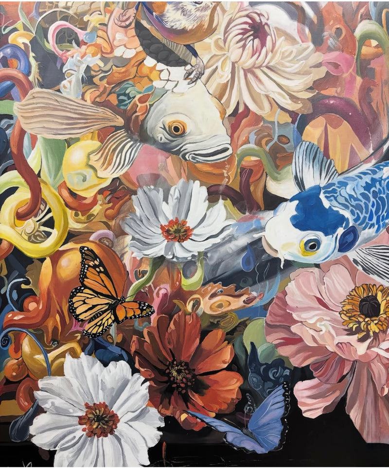"Chaotic Satisfaction" by Max Ross - Maui Artist