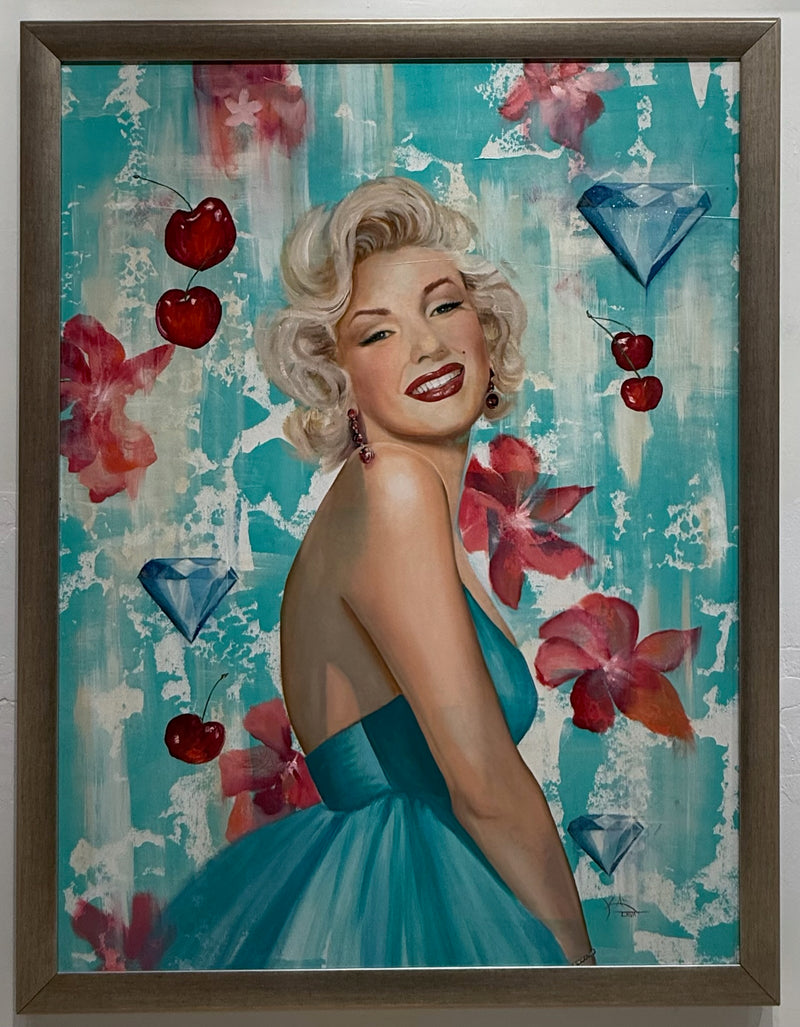"Cherry Bomb" 36x48 Original Available & Limited Editions by Kai Lava