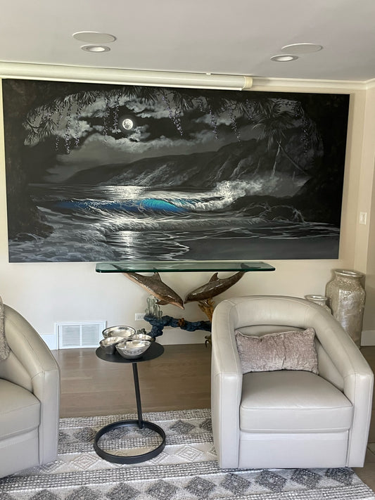 "Hale O Kupuna" 30x60  Limited Editions by Walfrido Garcia -Original Sold