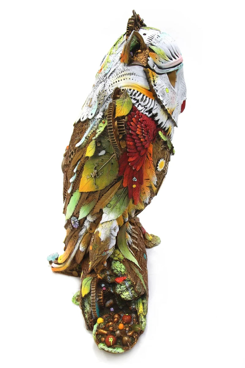 Nano Lopez "Samantha Medium" Bronze Owl Sculpture