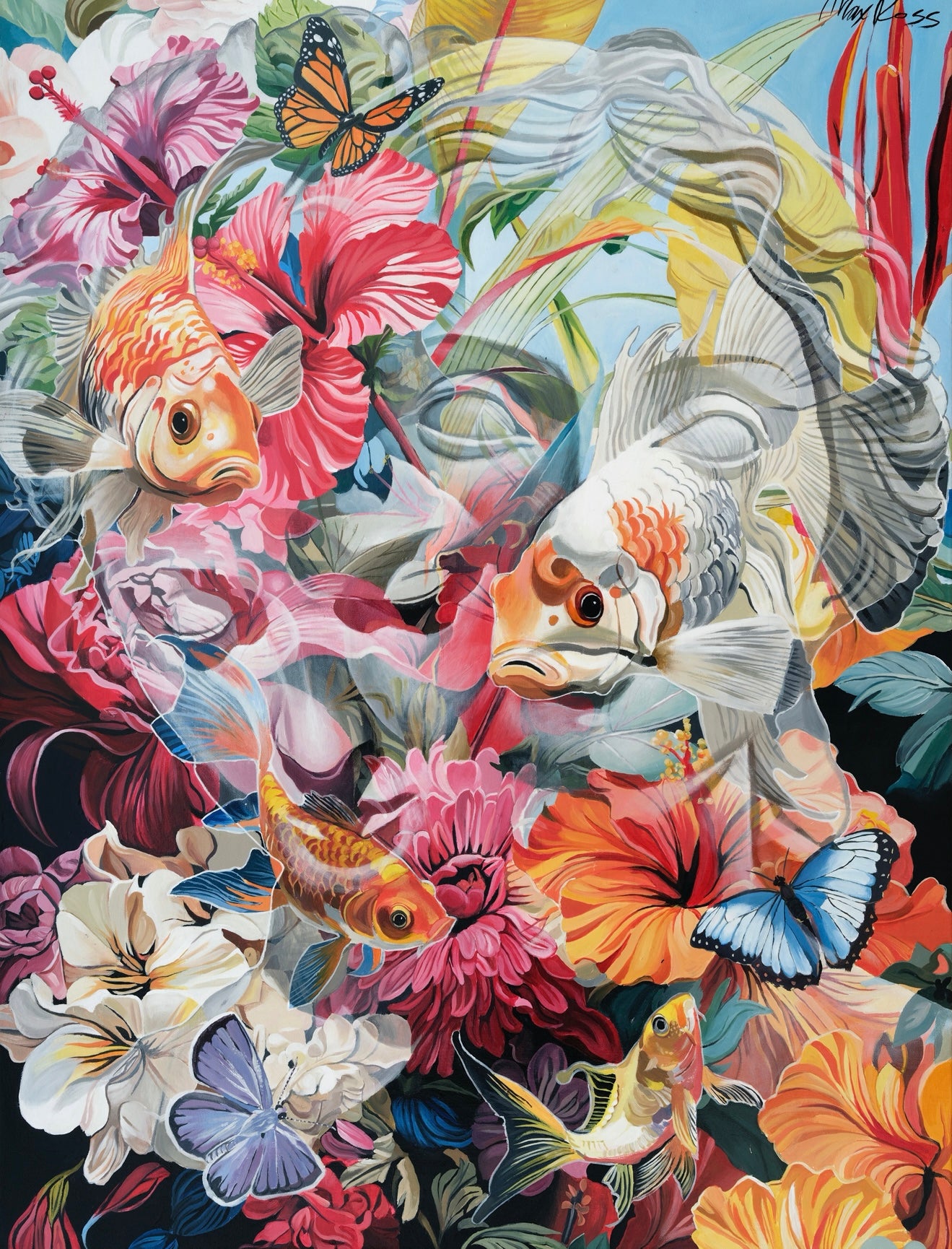 "Interconnected Flow" by Max Ross - Maui Artist