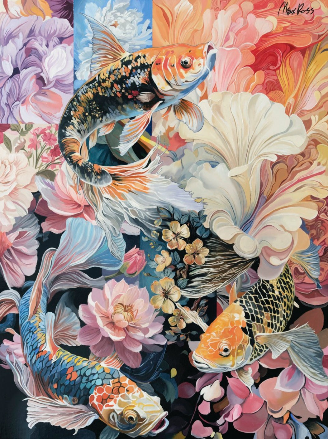 "Currents of Surrender II" by Max Ross - Maui Artist