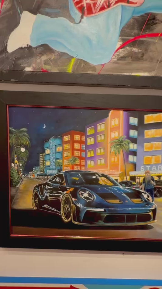 “Two Legends” - featuring Magnus Walker , an Enchantress and Freeborne Gallery Exclusive, by Eric Anderson
